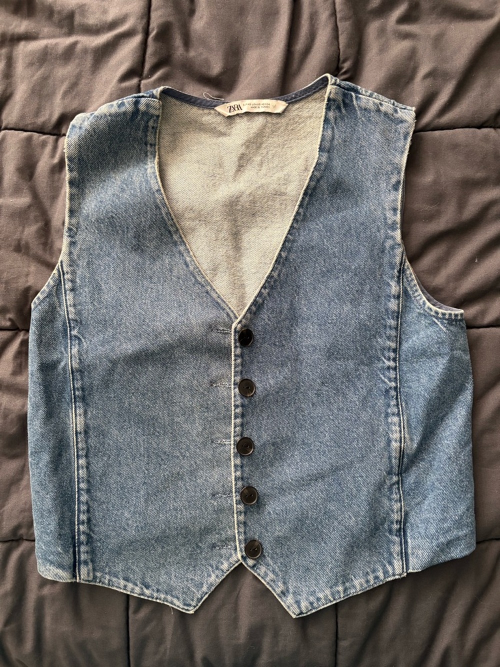 Zara Denim Vest